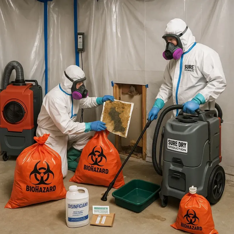 Contaminated Water Handling Protocols process in Royston, GA
