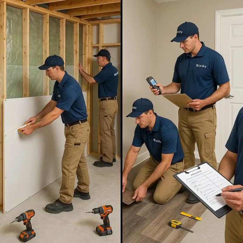 Repairs and Reconstruction process in Royston, GA