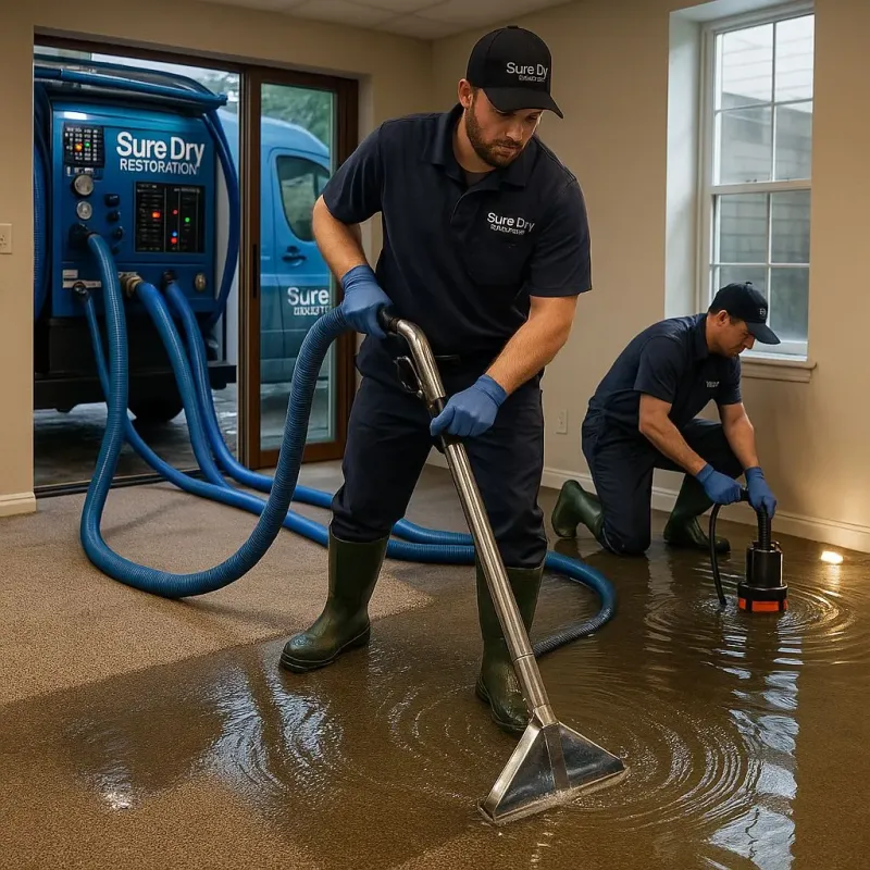 Water Extraction and Removal process in Royston, GA